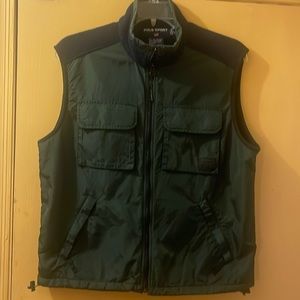 Polo Sport blue green vest large